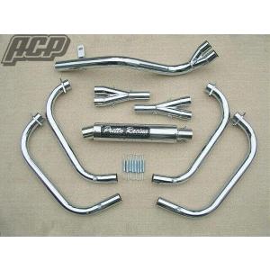 プリティー製 CB400SF VTEC 流 タイプ1 4-2-1 マフラー : エーシー