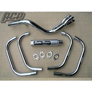 プリティー製 CB400SF NC31 流 タイプ3 4-2-1 マフラー : エーシー