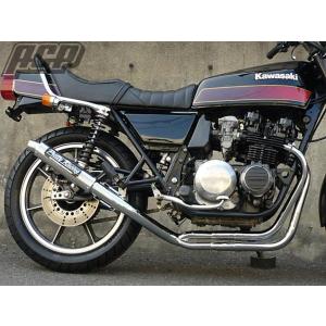 プリティー製 バリオス 2型 極 タイプ2 4-2-1 マフラー メッキ