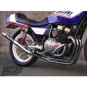 プリティー製 CB400 FOUR NC36 改 タイプ2 4-2-1 マフラー : エーシー