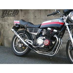 プリティー製 バリオス 2型 流 タイプ2 4-2-1 マフラー メッキ