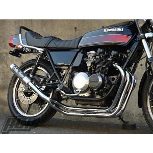 プリティー製 Z400FX 極 タイプ3 4-2-1 マフラー メッキ : エーシー