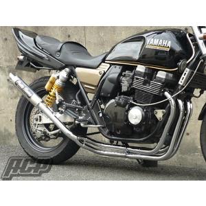 プリティー製 XJR400 ４ＨＭ 改 タイプ３ 4-2-1 マフラー メッキ