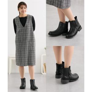 ブーツ 靴 4E 幅広 ゆったり ワイド 大き...の詳細画像5