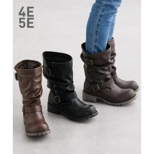 ブーツ 4E 5E 幅広 ゆったり ワイド 大きいサイズ 選べる履き口