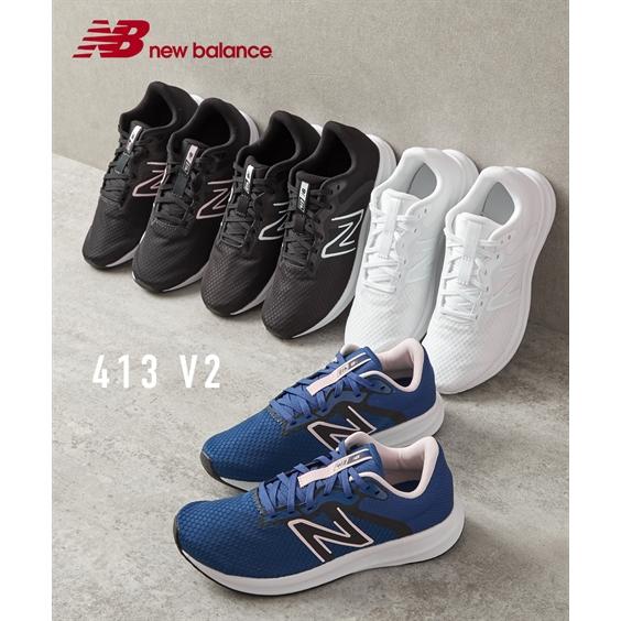 スニーカー 靴 newbalance ニューバランス 413 V2 W413CP2D W413LB2...