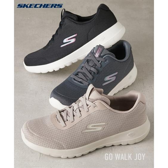 スニーカー SKECHERS スケッチャーズ GO WALK JOY 124094-BKW CHAR...