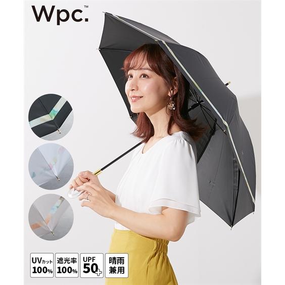 ファッション雑貨 Wpc. ダブリュピーシー 晴雨兼用 雨かさ 日かさ 遮光 ニュアンスライン UV...