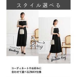 バッグ(鞄) 結婚式バッグ リングハンドル ラ...の詳細画像1