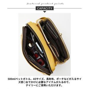 バッグ(鞄) お財布機能付 がま口 スクエア ...の詳細画像1