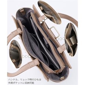 バッグ(鞄) 11ポケット 3WAY トート ...の詳細画像4