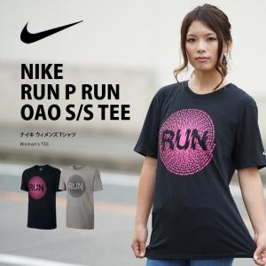 【NIKE/ナイキ】RUN P RUN ON AND ON S/S Tシャツ/レディーストップス/TEEシャツ/半袖/プリント/778350【nike1605】