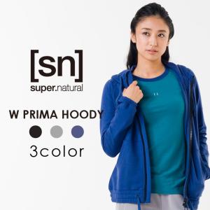 【[sn]super.natural/エスエヌ/スーパーナチュラル】W PRIMA HOODY SNW004250【sn1511】｜acqueen