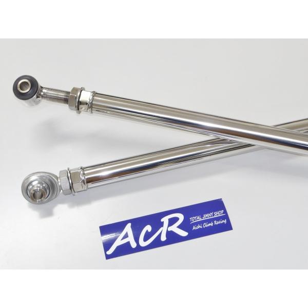 ACR　ＳＵＳ３０４片ピロラテラルロッド/前後セット　ジムニーＪＡ１２/２２用　日本製