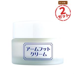 薬用デオドラントクリーム アームフットクリーム(20g) 2個セット わきが 腋臭 皮膚汗臭 制汗 エチケットケア ニオイ対策 殺菌 エチケットクリーム 医薬部外品