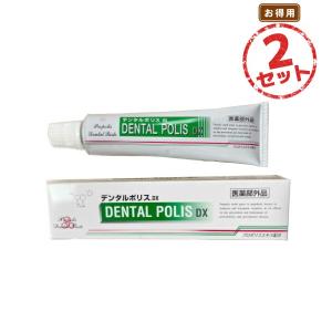 薬用歯磨き粉 デンタルポリスDX(80g) 2本...の商品画像