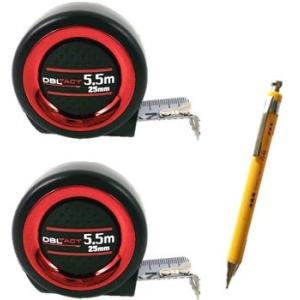 DBLTACT コンパクトセルフコンベックス25×5.5 2個セット