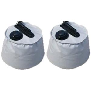 マルチウエイト(注水式おもり） グレー ６Ｌ(6kg)用×２個セット