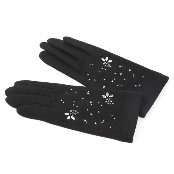 ジルスチュアート　ＪＩＬＬＳＴＵＡＲＴ　ウール&amp;カシミヤ混手袋　JS5050