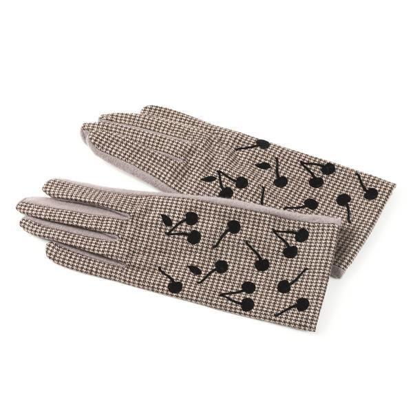 ジルスチュアート　ＪＩＬＬＳＴＵＡＲＴ　ウール&amp;カシミヤ混手袋　JS5053