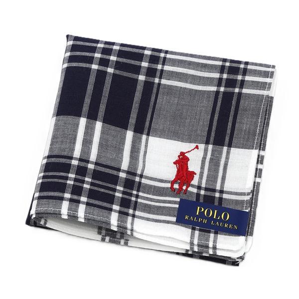 ラルフローレン　RALPH LAUREN　ハンカチ　RL6357　綿麻
