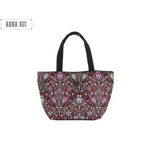 ANNA SUI（アナスイ） トートバッグ キルティング バタフライ ネイビー