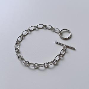 bracelet レディース メンズ チェーン シルバーブレスレット S925 sv925 アクセサリー バングル おしゃれ シンプル｜across-intl