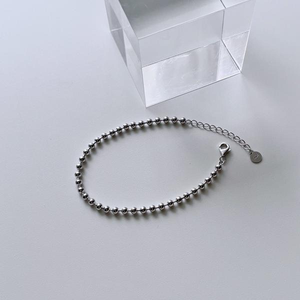 bracelet レディース メンズ シルバーボール シルバーブレスレット S925 sv925 ア...