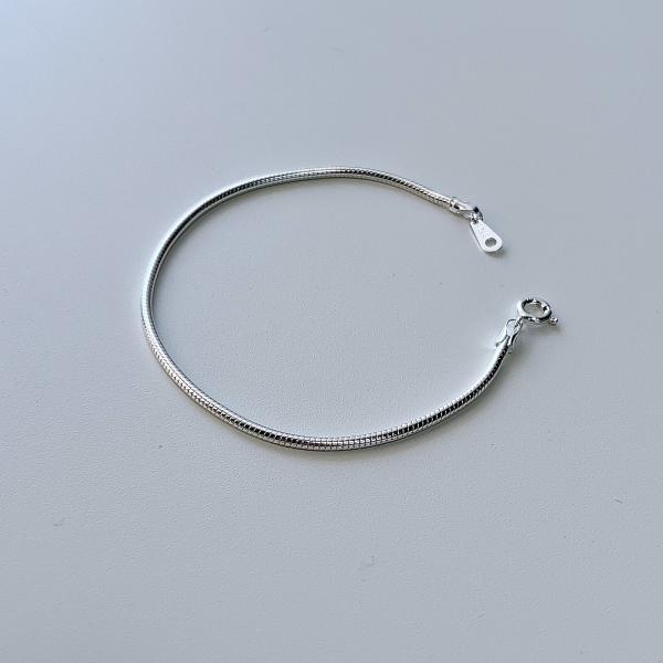 bracelet レディース メンズ スネーク シルバーブレスレット S925 sv925 アクセサ...