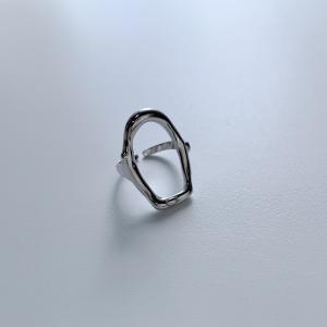 ring 指輪 レディース ワイドサークル シルバーリング S925 sv925 アクセサリー おしゃれ シンプル｜across-intl