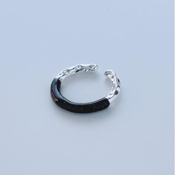 ring 指輪 レディース メンズ シルバー ゴールド ハーフ リング s925 アクセサリー おし...
