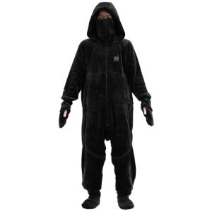 Bauhutte (バウヒュッテ) 着る毛布 ゲーミング着る毛布 ダメ着 4G ネクスト ブラック XLサイズ HFD-4G-24-XL-BK 2024モデルの商品画像