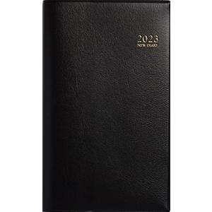 高橋 手帳 2023年 4月始まり ウィークリー ニューダイアリー アルファ 4 黒 No.816の商品画像