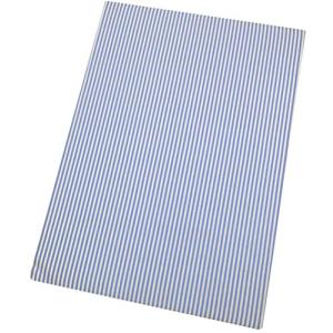 CAMEL PALMS 日本製 綿100％ 敷布団カバー 100×200cmの敷布団用 シングル （105×205cm） ピンストライプ柄 ブルーの商品画像