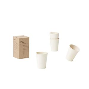 ideaco (イデアコ) カップ 4個セット オフホワイト b fiber cup (ビーファイバー カップ)の商品画像
