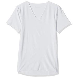 [ボディワイルド] Tシャツ 半袖 Ｖネック 浅め AIRZ エアーズ カットオフ 切りっぱなし BWY981A メンズ ホワイト Mの商品画像