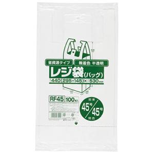 JAPACK's レジ袋無着色半透明省資源  RF45  71767 ジャパックス  a559