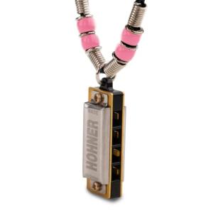 HOHNER ホーナー ミニハーモニカネックレス ピンク - 最安値・価格比較