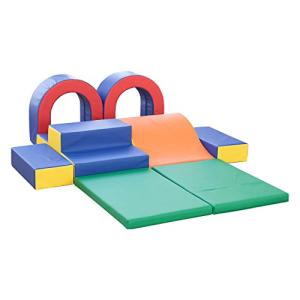 ふやせるアスレチックソフトブロック ベーシックセット (カラフル
