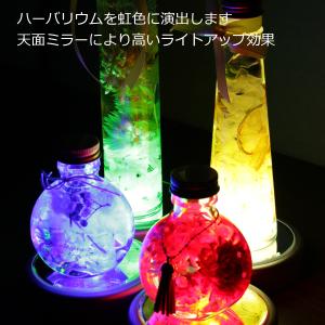 ハーバリウム ライトコースター LED レイン...の詳細画像2