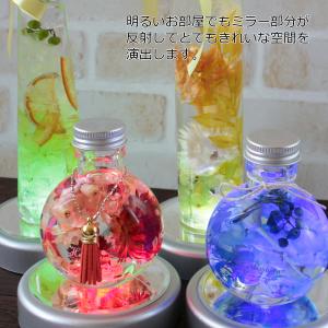 ハーバリウム ライトコースター LED レイン...の詳細画像4