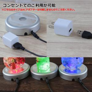 ハーバリウム ライトコースター LED レイン...の詳細画像5