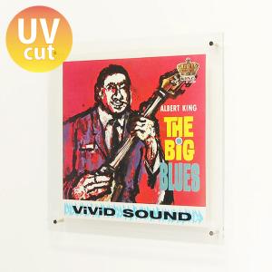 レコード 壁掛け 飾る 額縁 フレーム おしゃれ LP UVカット アクリル『レコード額ボックスインタイプ』