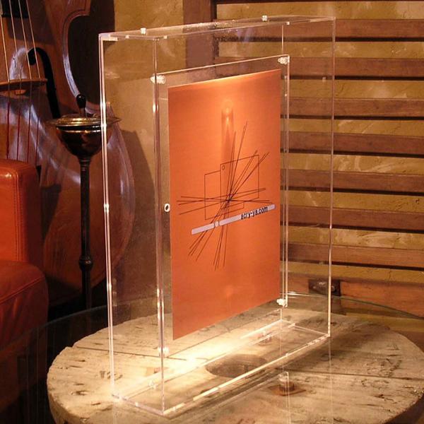 立体額 ポスターフレーム ケース ボックス 額縁 A4 おしゃれ『アクリル立体額A4サイズ_オールク...