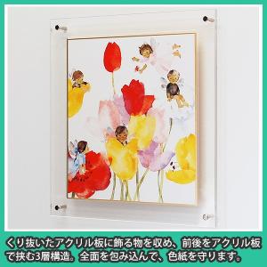 色紙額 標準・大色紙サイズ専用 UVカット 色...の詳細画像1