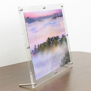 透明アクリル 『ジグソーパズル額300ピース用 縦長 表クリアー