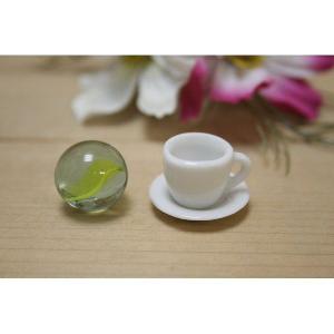 日本製 ES カップ&ソーサー ミニチュア陶器 美濃焼 陶器 ミニチュア食器　9855　｜acs-webshop