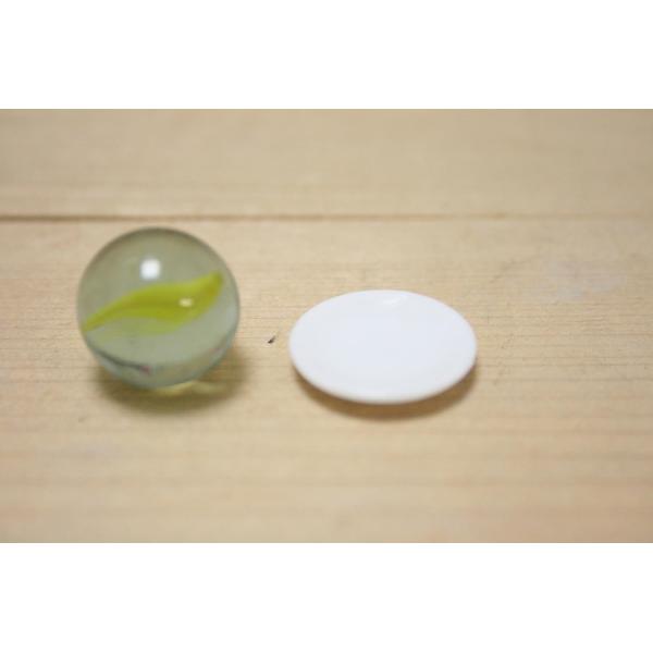 日本製 ミニチュア食器 ES01 1.8cm 小皿 白いお皿 デザートプレート ドールハウス ACS...