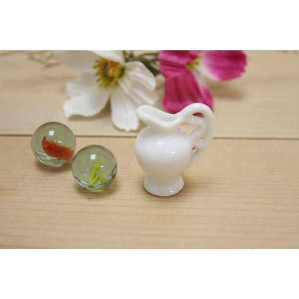 日本製 美濃焼 ミニチュア陶器 MiniTom 渦手 花瓶 ミニチュアフラワーベース ミニチュア食器...