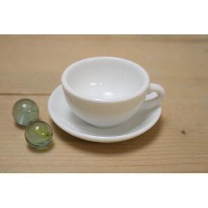 ミニチュア陶器 白 LMカップ＆ソーサー チャイナペイントOK！